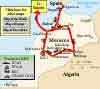 Map of Morocco